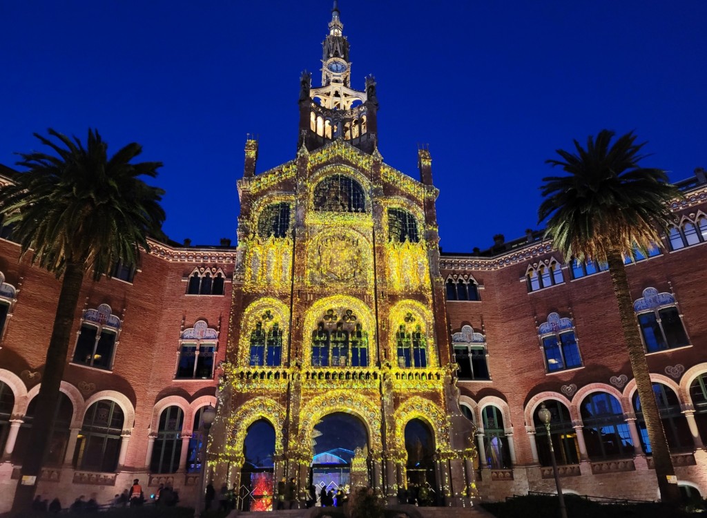 Foto: Las luces de Sant Pau - Barcelona (Cataluña), España