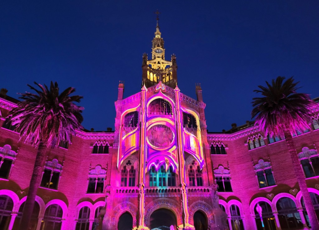 Foto: Las luces de Sant Pau - Barcelona (Cataluña), España