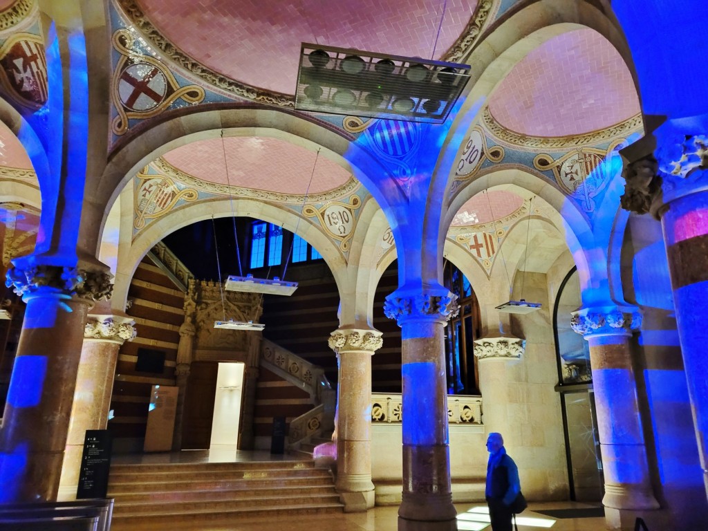 Foto: Las luces de Sant Pau - Barcelona (Cataluña), España