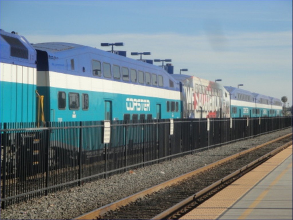 Foto: tren Coaster en estación Oceanside - Oceanside (California), Estados Unidos