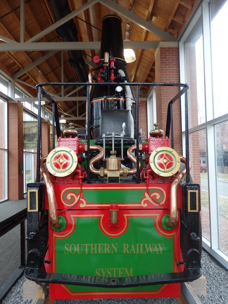 Foto: réplica de la locomotora Best Friend - Charleston (South Carolina), Estados Unidos