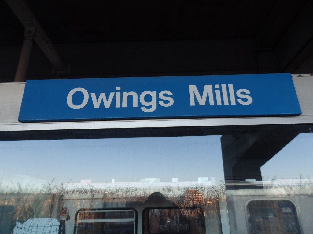 Foto: estación del subte de Baltimore - Owings Mills (Maryland), Estados Unidos