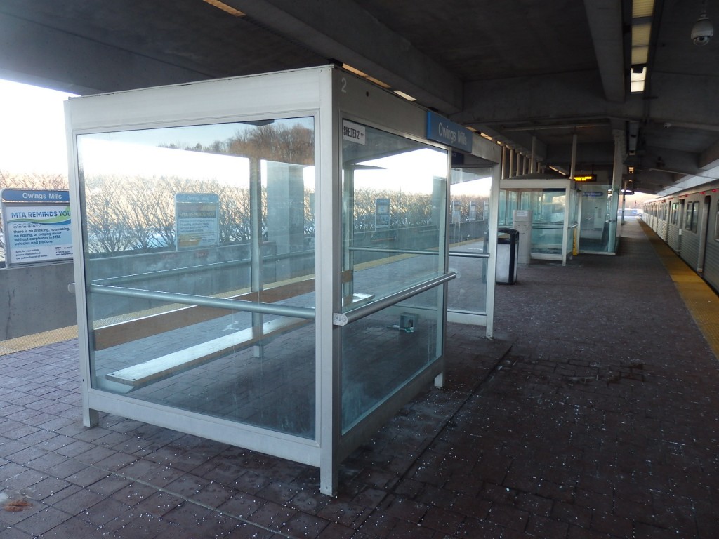 Foto: estación del subte de Baltimore - Owings Mills (Maryland), Estados Unidos