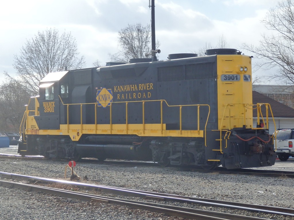 Foto: locomotora del Kanawha River Railroad - Nitro (West Virginia), Estados Unidos