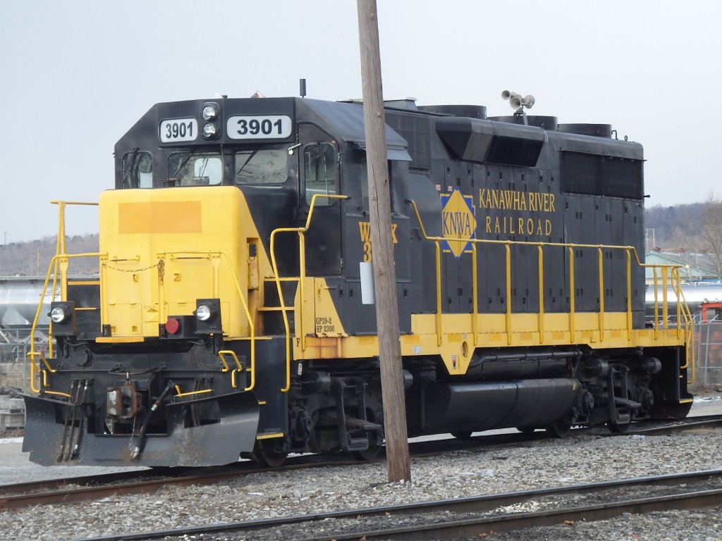 Foto: locomotora del Kanawha River Railroad - Nitro (West Virginia), Estados Unidos