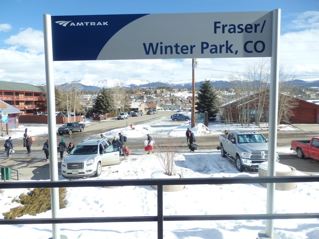 Foto: estación de Amtrak - Fraser (Colorado), Estados Unidos