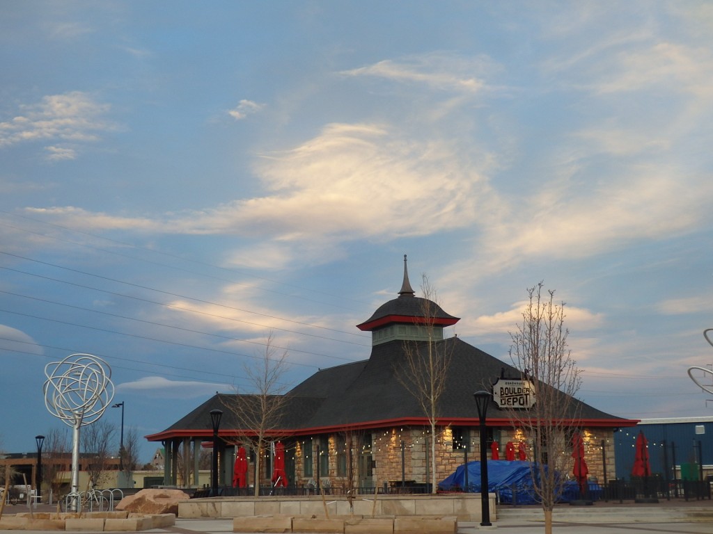 Foto: ex estación, actual restaurante - Boulder (Colorado), Estados Unidos