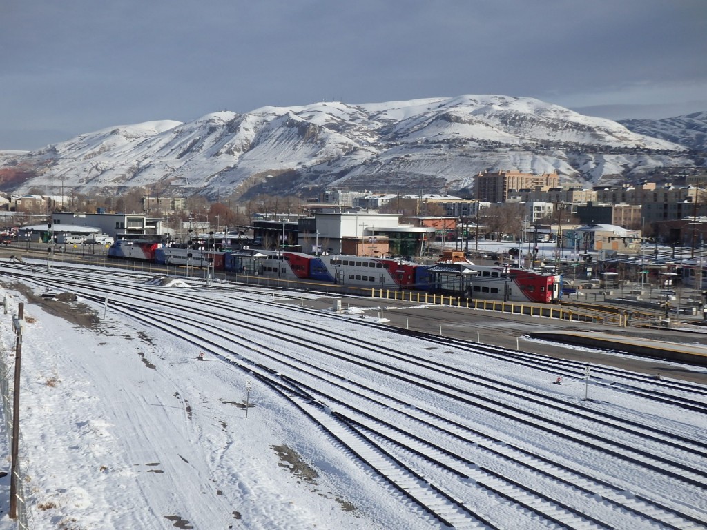 Foto: el tren local FrontRunner - Salt Lake City (Utah), Estados Unidos