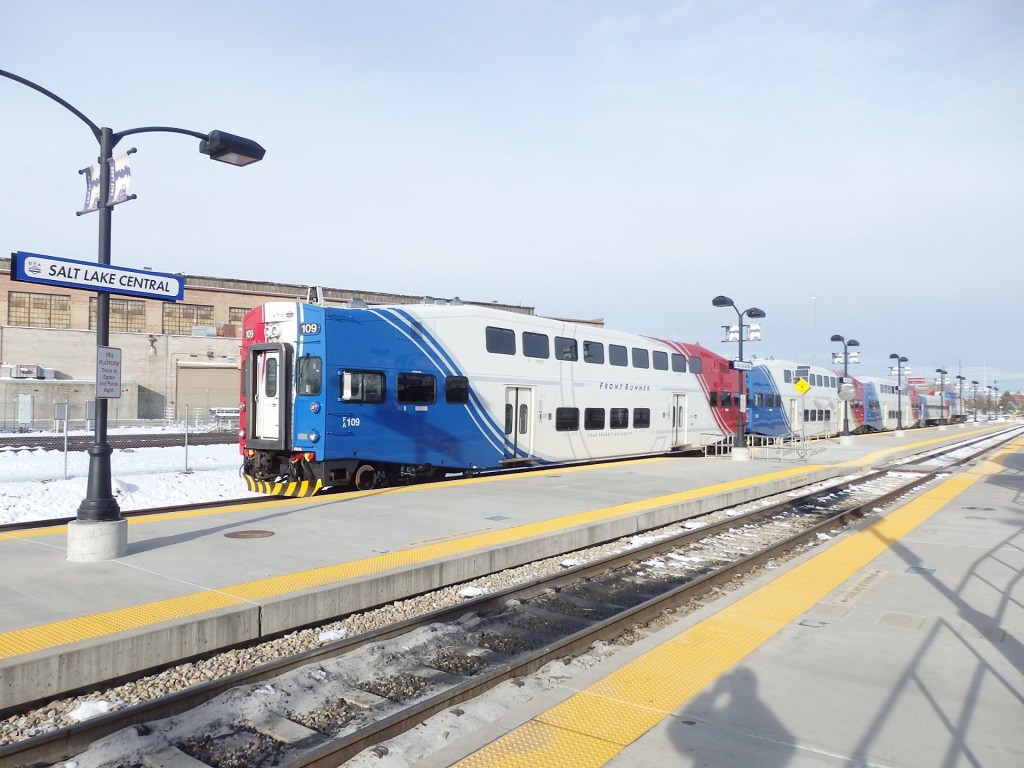 Foto: el tren local FrontRunner - Salt Lake City (Utah), Estados Unidos