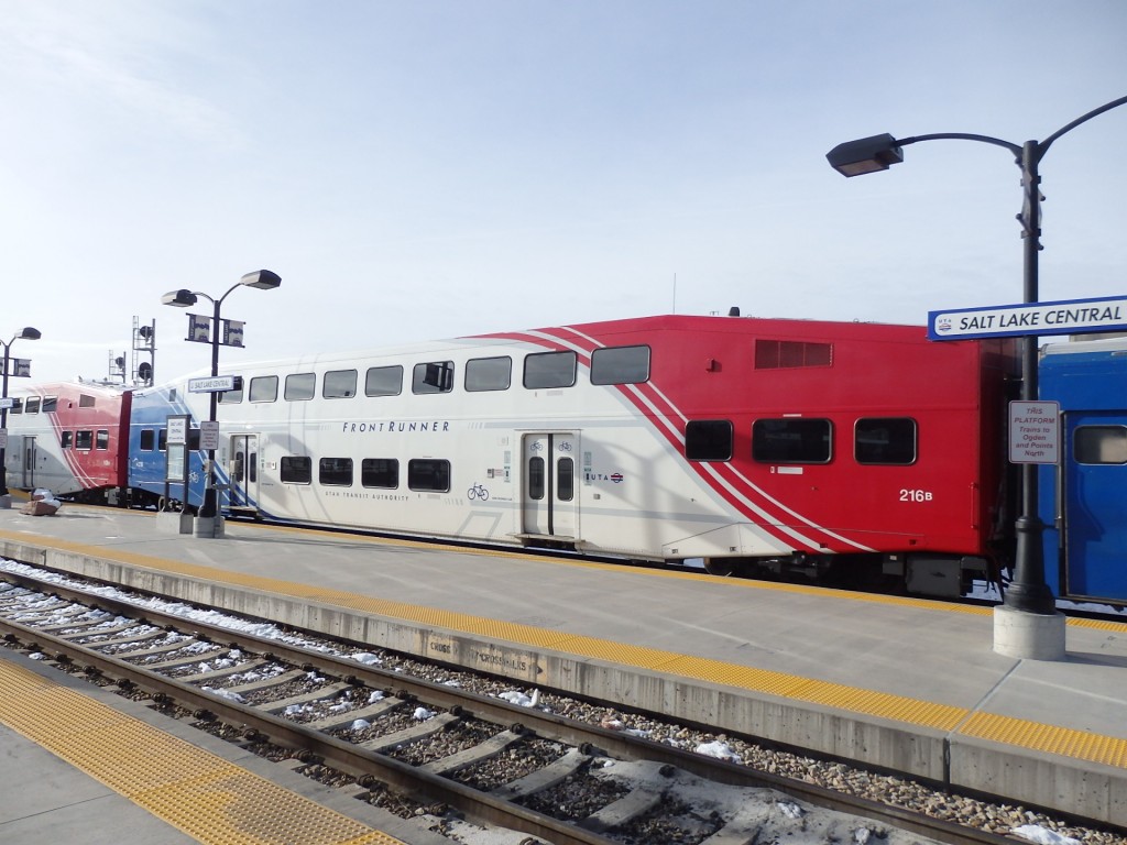 Foto: el tren local FrontRunner - Salt Lake City (Utah), Estados Unidos