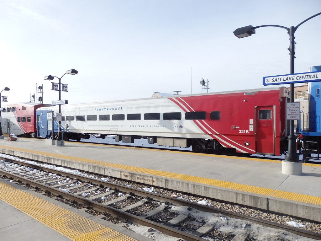 Foto: el tren local FrontRunner - Salt Lake City (Utah), Estados Unidos