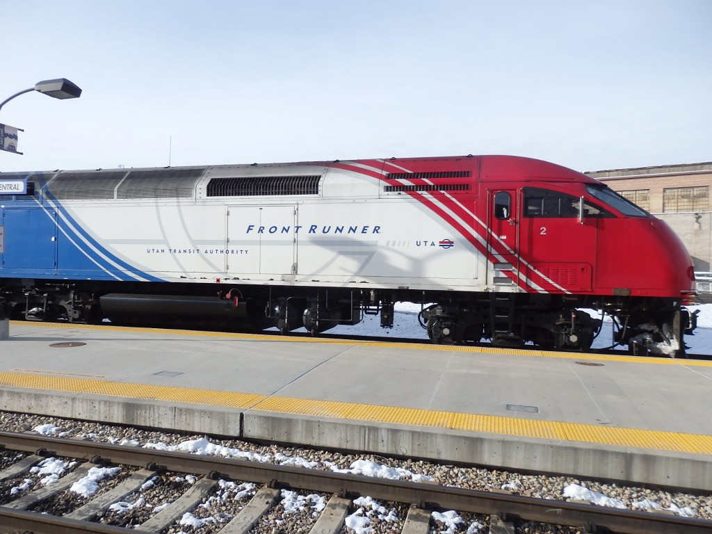 Foto: el tren local FrontRunner - Salt Lake City (Utah), Estados Unidos