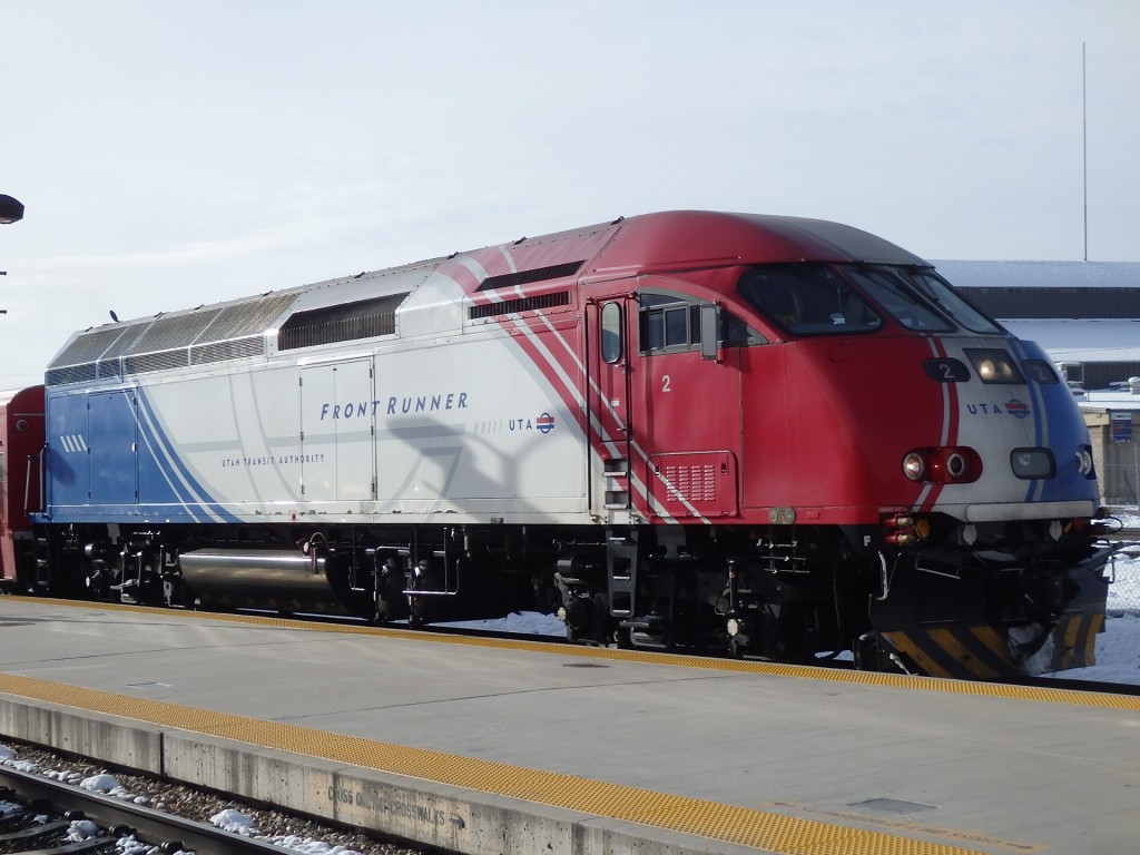 Foto: el tren local FrontRunner - Salt Lake City (Utah), Estados Unidos