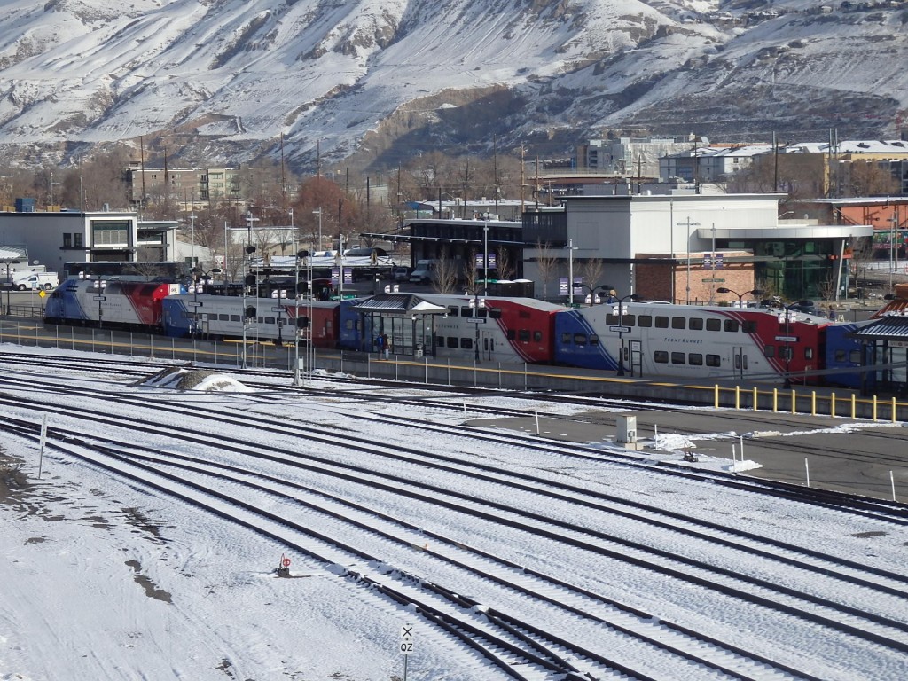 Foto: el tren local FrontRunner - Salt Lake City (Utah), Estados Unidos