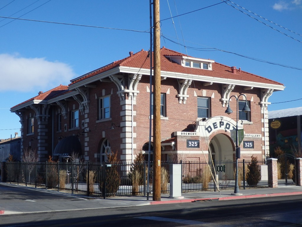 Foto: ex estación del Nevada–California–Oregon Railway - Reno (Nevada), Estados Unidos