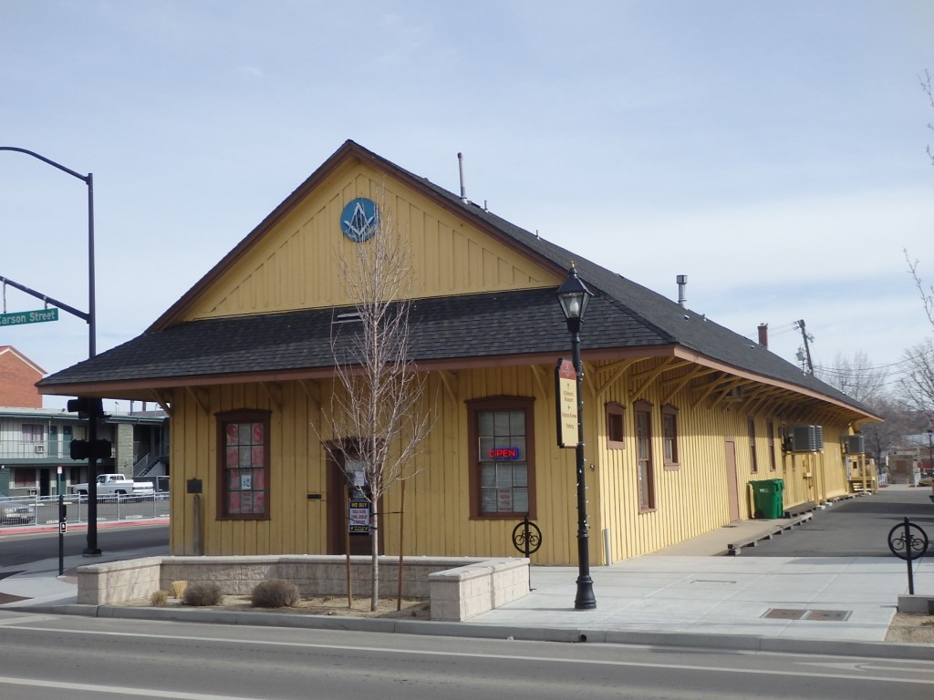 Foto: ex estación del Virginia & Truckee Railroad - Carson City (Nevada), Estados Unidos