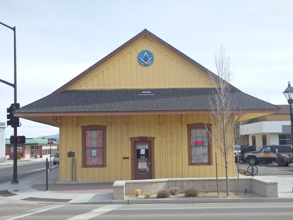 Foto: ex estación del Virginia & Truckee Railroad - Carson City (Nevada), Estados Unidos