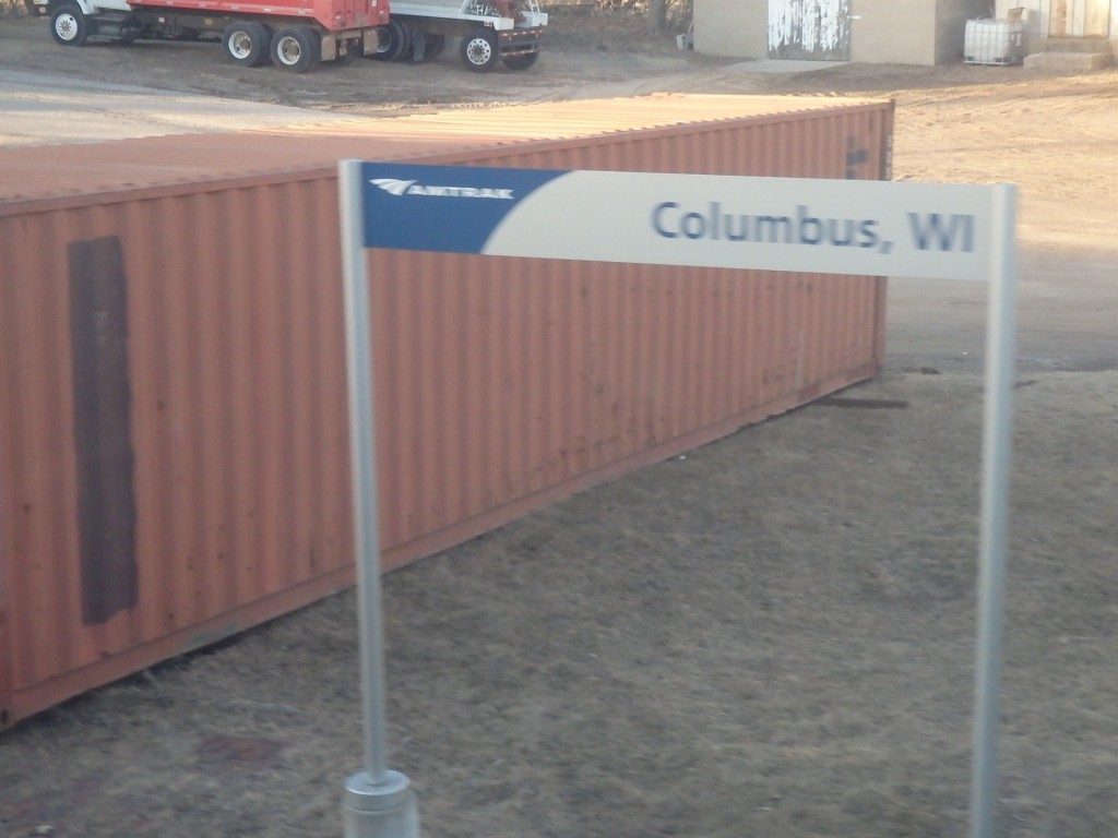 Foto: estación de Amtrak - Columbus (Wisconsin), Estados Unidos