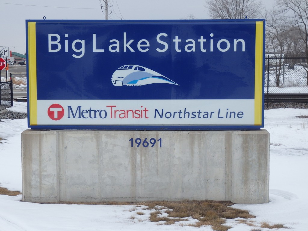 Foto: estación final del Northstar - Big Lake (Minnesota), Estados Unidos