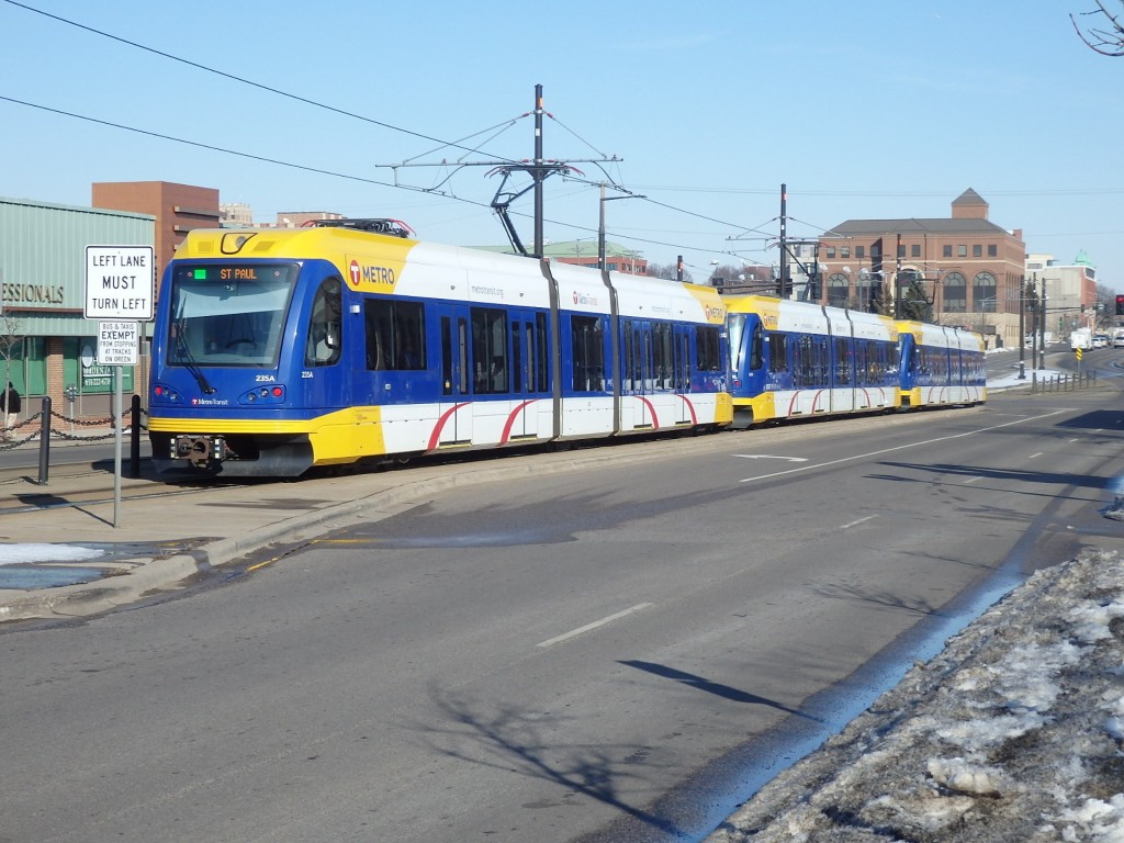 Foto: Línea Verde del metrotranvía - Saint Paul (Minnesota), Estados Unidos