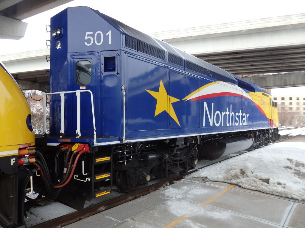 Foto: tren local - Minneapolis (Minnesota), Estados Unidos