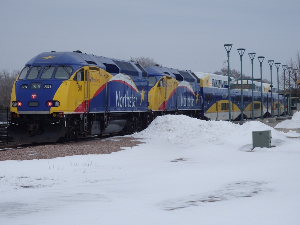 Foto: estación final del Northstar - Big Lake (Minnesota), Estados Unidos