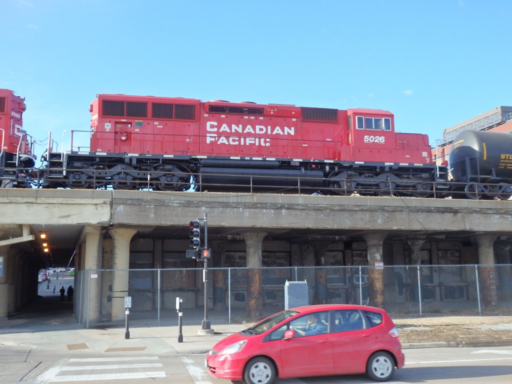 Foto: tren carguero - Saint Paul (Minnesota), Estados Unidos