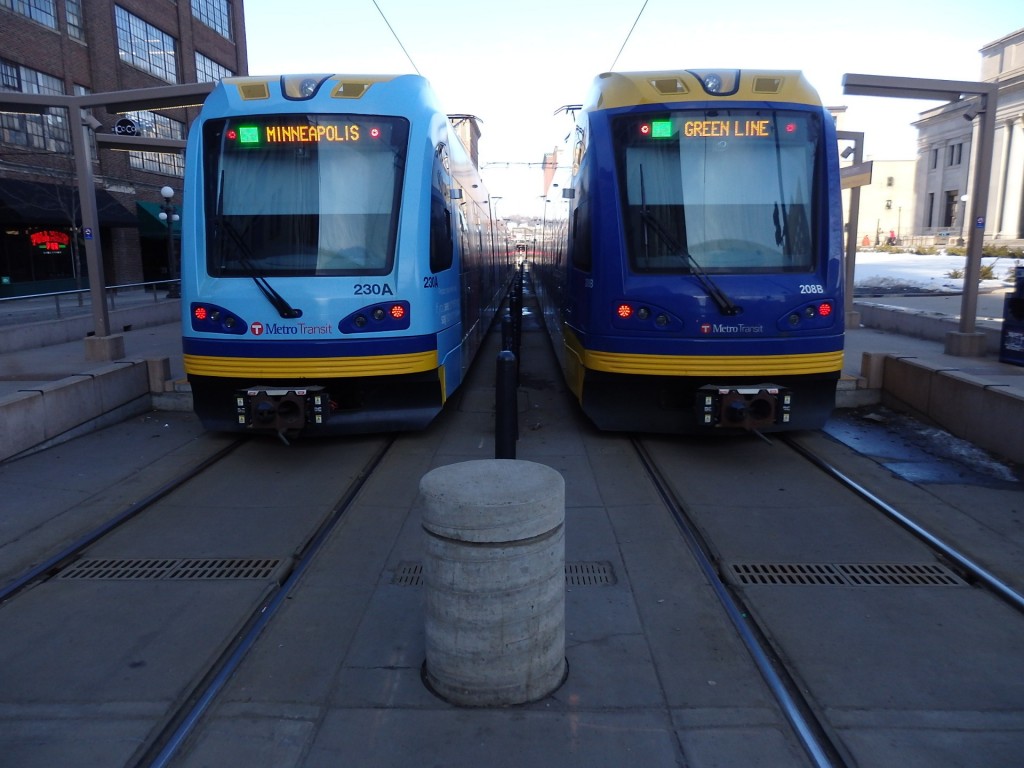 Foto: estación Union Depot del metrotranvía - Saint Paul (Minnesota), Estados Unidos