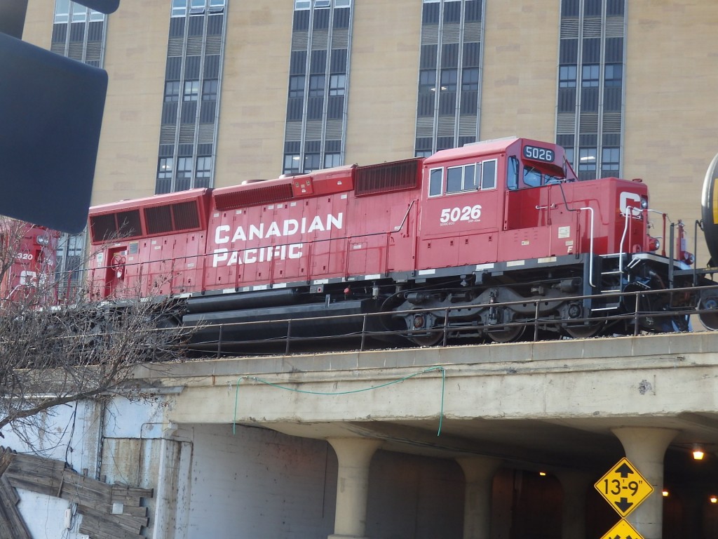 Foto: tren carguero - Saint Paul (Minnesota), Estados Unidos