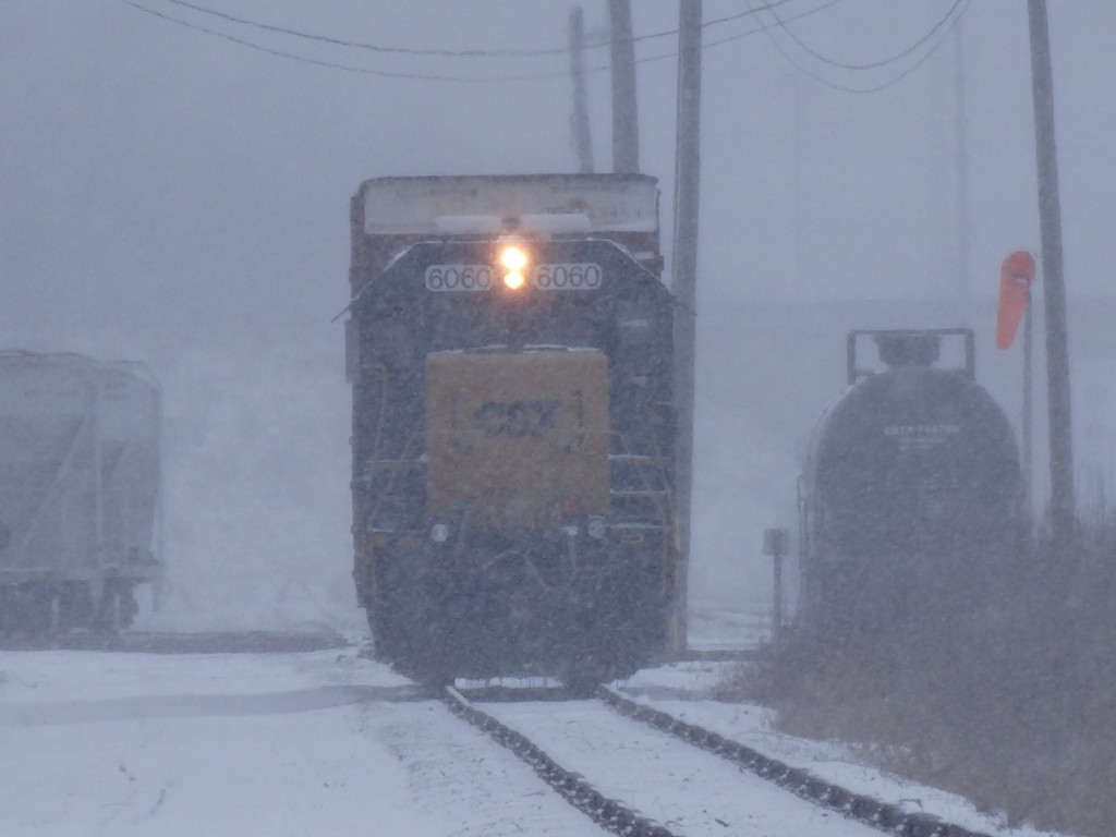 Foto: locomotora de CSX Transportation - Port Huron (Michigan), Estados Unidos