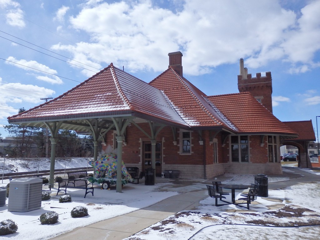 Foto: ex estación del Grand Trunk Western Railroad - Lansing (Michigan), Estados Unidos