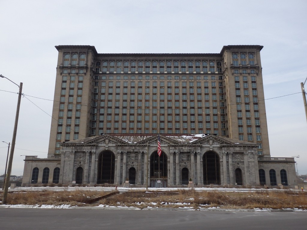 Foto: ex estación del Michigan Central - Detroit (Michigan), Estados Unidos