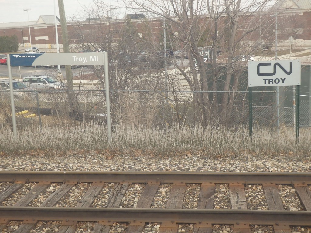 Foto: estación de Amtrak - Troy (Michigan), Estados Unidos