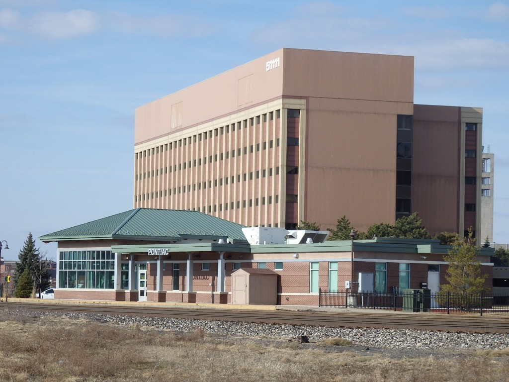 Foto: estación de Amtrak - Pontiac (Michigan), Estados Unidos