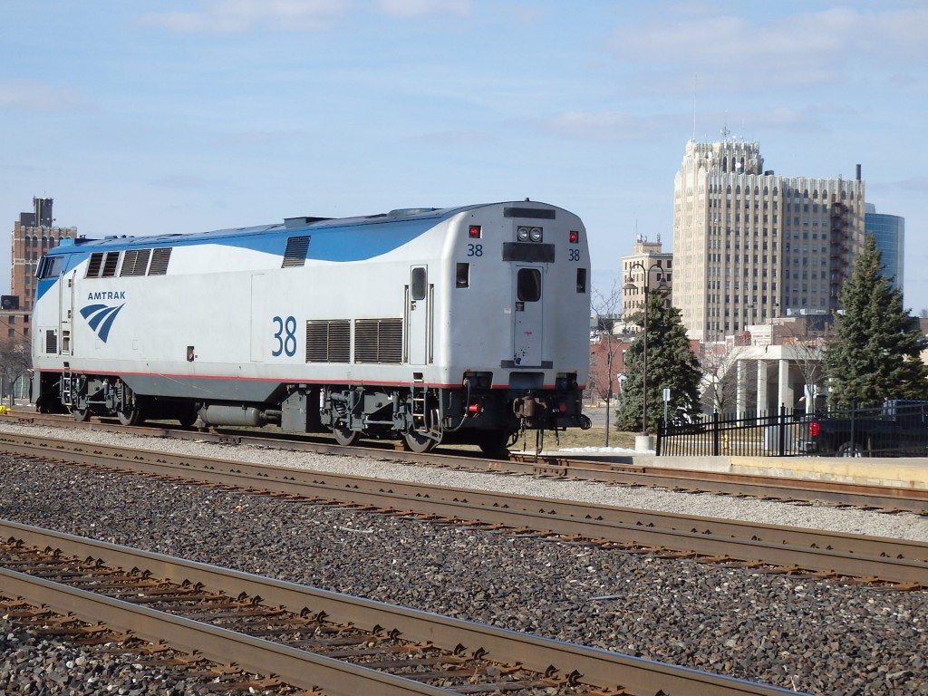 Foto: estación de Amtrak - Pontiac (Michigan), Estados Unidos