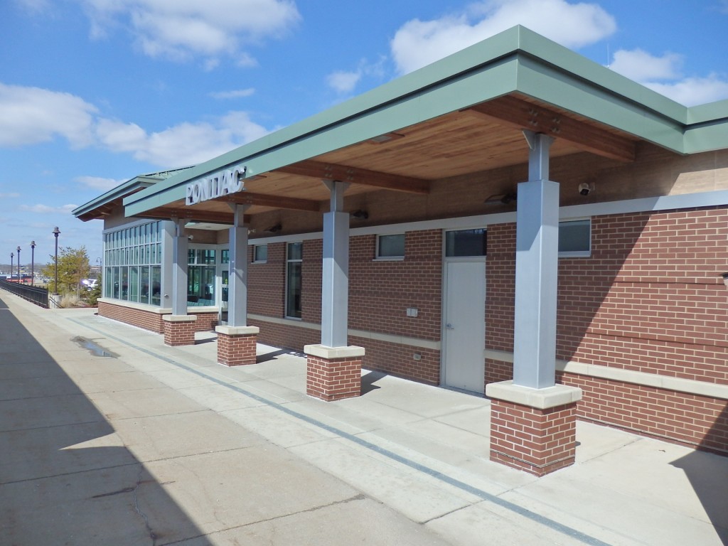 Foto: estación de Amtrak - Pontiac (Michigan), Estados Unidos