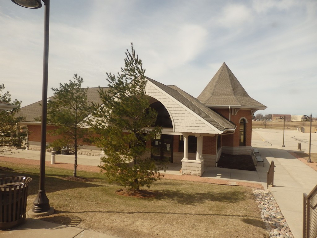 Foto: estación de Amtrak - Sturtevant (Wisconsin), Estados Unidos