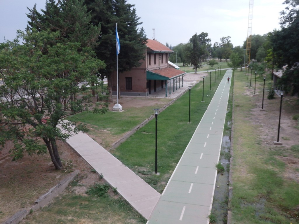 Foto: ex estación del FC San Martín - Luján de Cuyo (Mendoza), Argentina