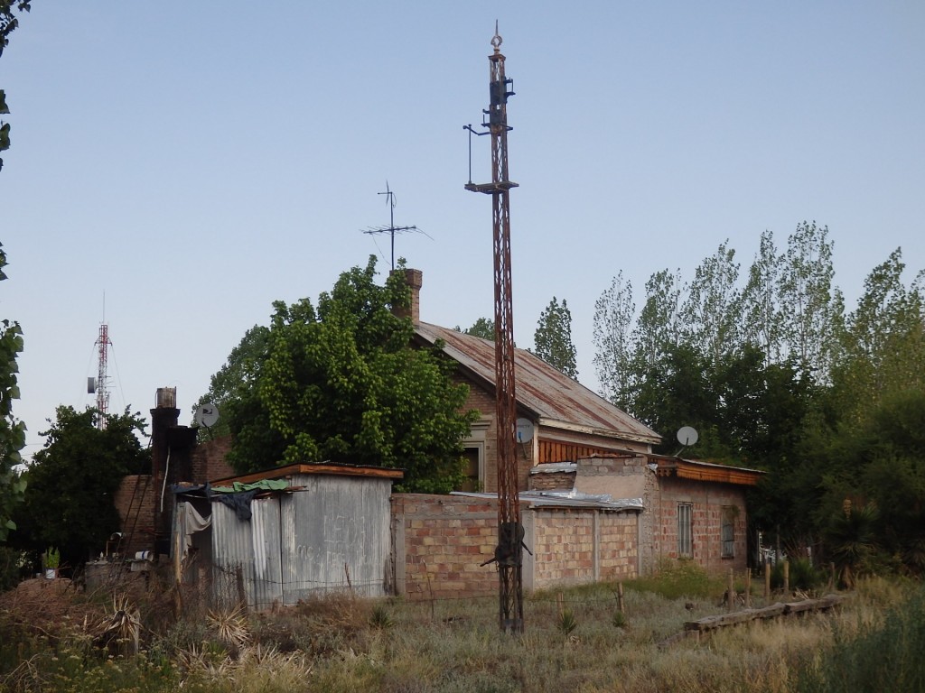 Foto: ex estación del FC San Martín - La Consulta (Mendoza), Argentina