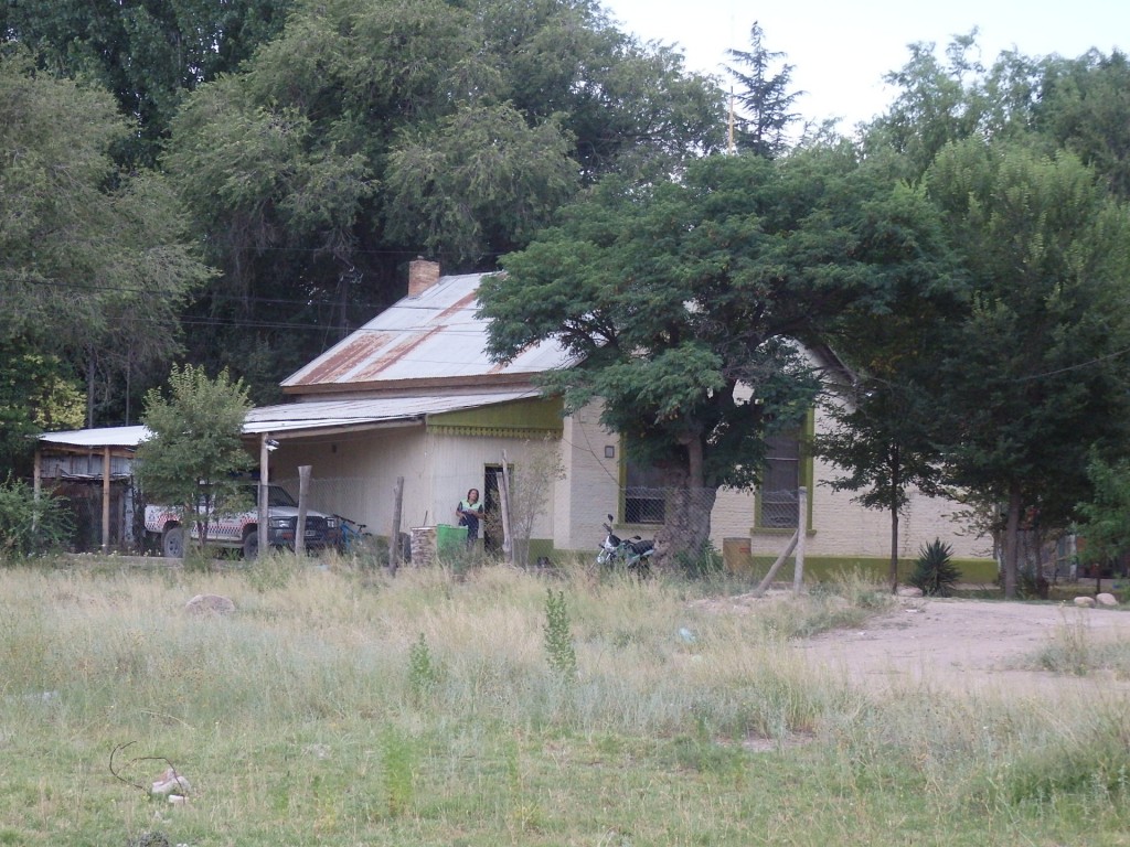 Foto: ex estación del FC San Martín - Eugenio Bustos (Mendoza), Argentina