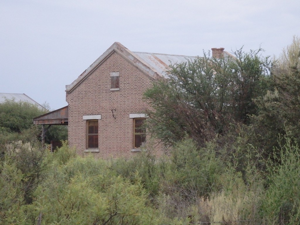 Foto: ex estación del FC San Martín - Zapata (Mendoza), Argentina