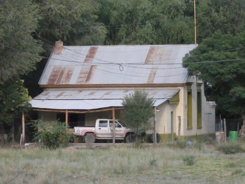 Foto: ex estación del FC San Martín - Eugenio Bustos (Mendoza), Argentina