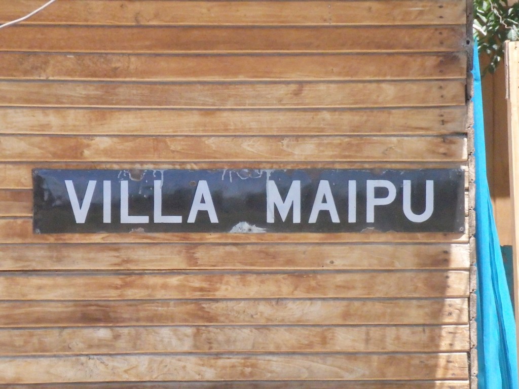 Foto: ex estación del FC San Martín - Villa Maipú (Mendoza), Argentina