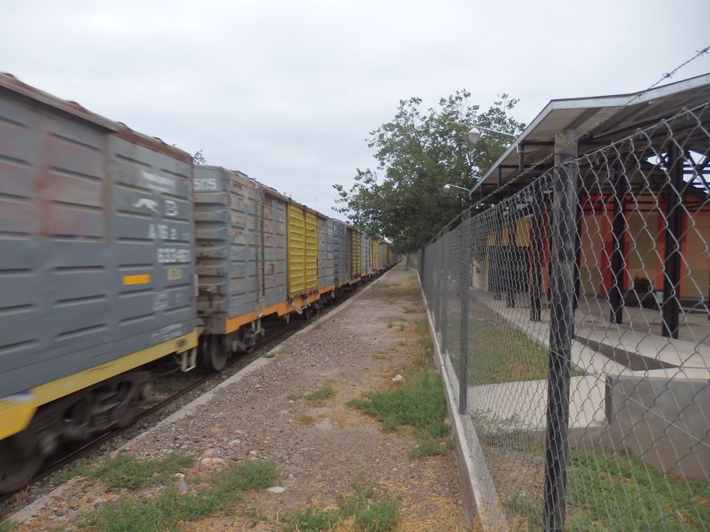 Foto: ex estación del FC San Martín - La Colonia (Mendoza), Argentina