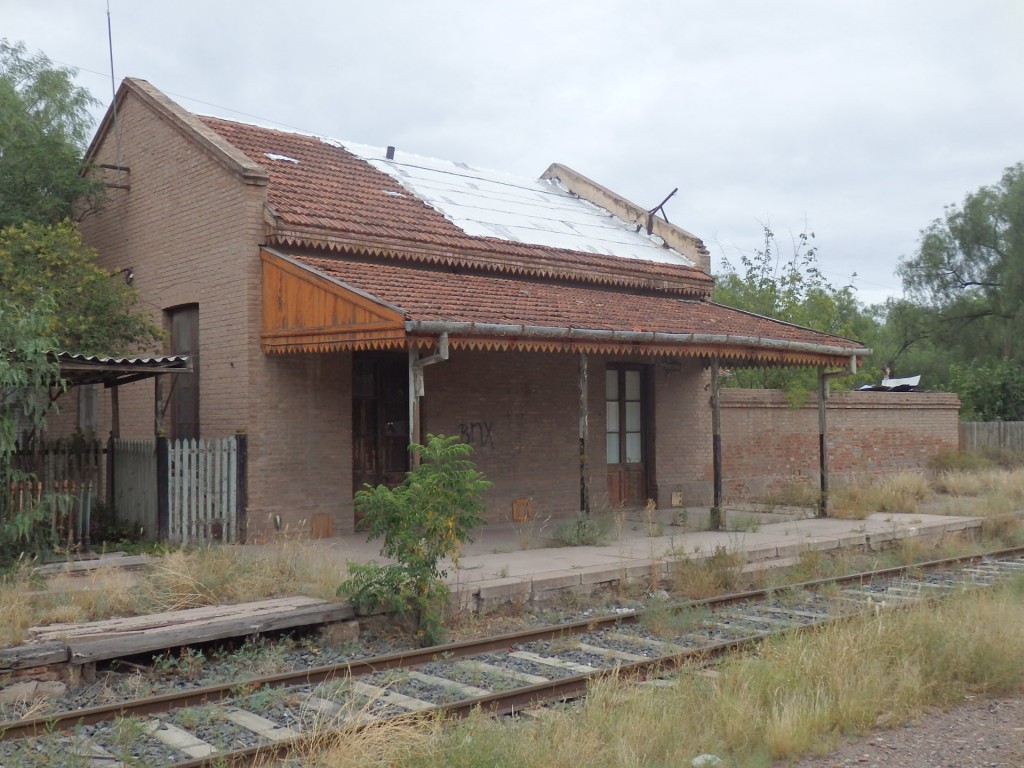 Foto: ex estación del FC San Martín - Coquimbito (Mendoza), Argentina