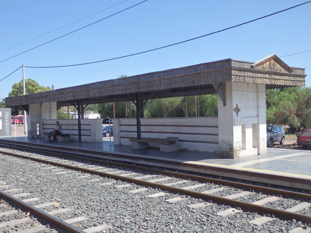 Foto: ex estación del FC San Martín - General Gutiérrez (Mendoza), Argentina