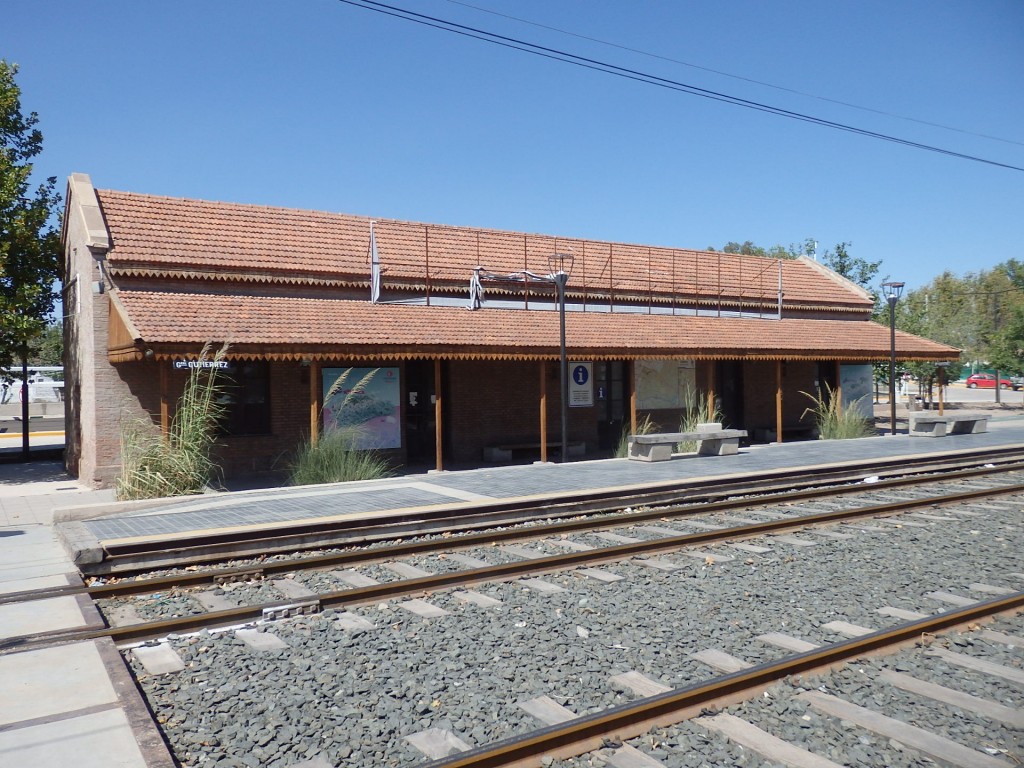 Foto: ex estación del FC San Martín - General Gutiérrez (Mendoza), Argentina