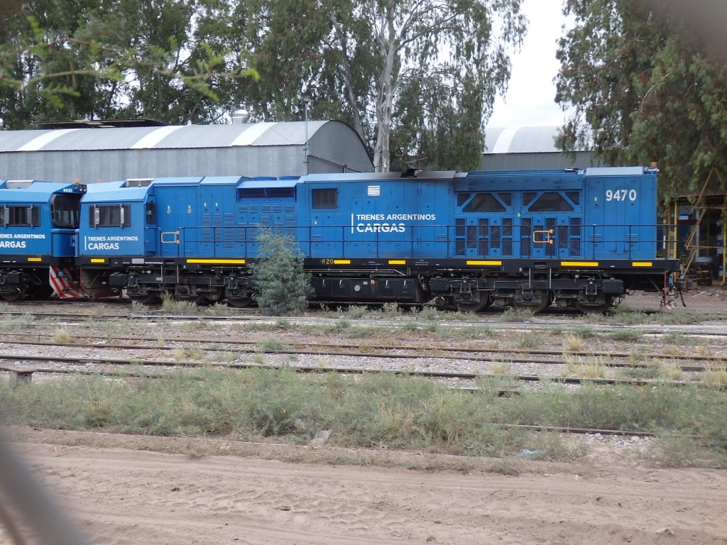 Foto: cuadro de la estación - Palmira (Mendoza), Argentina