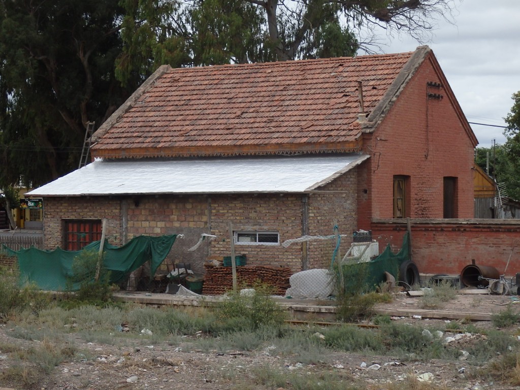 Foto: ex estación del FC San Martín - Fray Luis Beltrán (Mendoza), Argentina