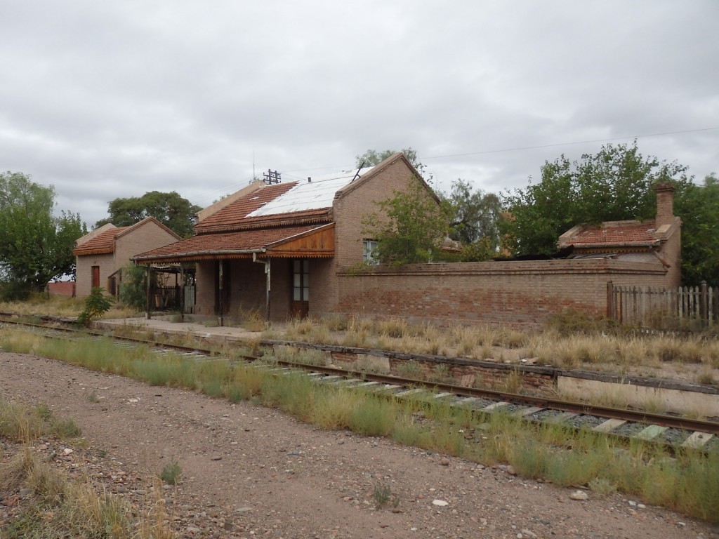 Foto: ex estación del FC San Martín - Coquimbito (Mendoza), Argentina